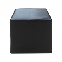 Poro Σκαμπό Βοηθητικό Pu Μαύρο c530248