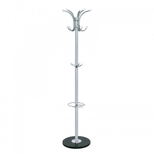 Jay Καλόγερος Περιστρεφόμενος Μέταλλο Βαφή Ασημί Βάση Μάρμαρο c530252