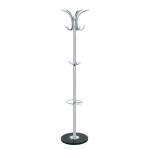 Jay Καλόγερος Περιστρεφόμενος Μέταλλο Βαφή Ασημί Βάση Μάρμαρο c530252