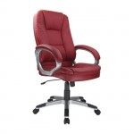 Πολυθρόνα Γραφείου Διευθυντή Pu Κόκκινο c530282