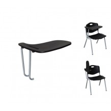 Studio Εξάρτημα Θρανίο Μέταλλο Βαφή Silver ΡΡ Μαύρο c530302