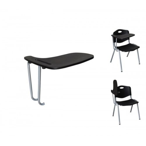 Studio Εξάρτημα Θρανίο Μέταλλο Βαφή Silver ΡΡ Μαύρο c530302