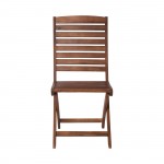 Posto Καρέκλα Πτυσσόμενη Ξύλο Acacia set 2τεμ c530394