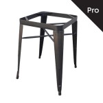 Intra Βάση Τραπεζιού Pro Μέταλλο Βαφή Antique Black 7 40 kg c530433