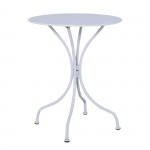 Ark Τραπέζι Μέταλλο Βαφή Άσπρο c530459