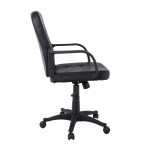 Πολυθρόνα Γραφείου PU Μαύρο c530498