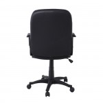 Πολυθρόνα Γραφείου PU Μαύρο c530498