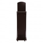 Rule Καθρέπτης Δαπέδου Ξύλο Απόχρωση Καρυδί c530511