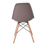 Legno Καρέκλα Τραπεζαρίας Πόδια Οξιά Κάθισμα PP Sand Beige 1 Step K D Pro c530555