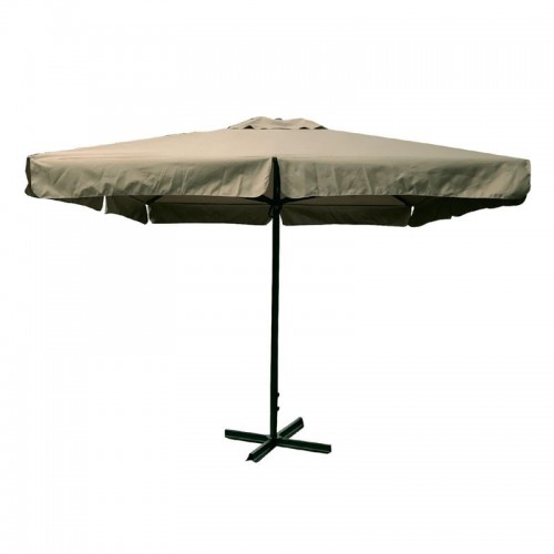 Ομπρέλα alu βαρέως τύπου Σκελετός Ανθρακί Ύφ Μπεζ 250gr c530634