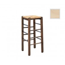 Tavern Σκαμπό BAR Οξιά Άβαφο με Ψάθα Αβίδωτη c530752