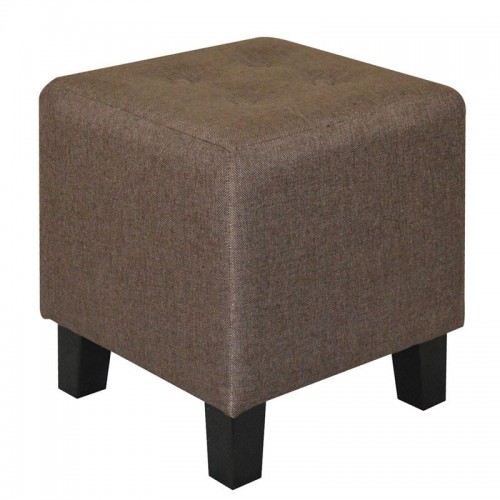 Idea Σκαμπό Βοηθητικό Ύφασμα Σκούρο Καφέ c530794