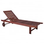 Lucern Ξαπλώστρα Ξύλο Acacia Απόχρωση Καρυδί c530799