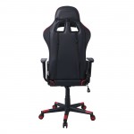 Gaming Πολυθρόνα Γραφείου Ανάκλιση Πλάτης έως 90 Pu Μαύρο Κόκκινο c530847