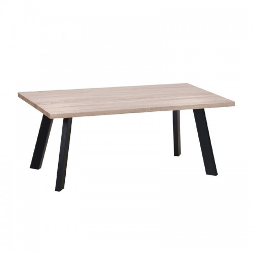 Bax Τραπεζάκι Σαλονιού Καθιστικού Μέταλλο Βαφή Μαύρο Sonoma c531008