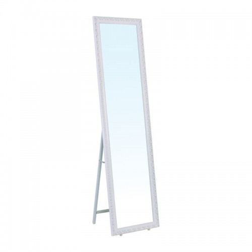 Specchio Καθρέπτης Δαπέδου Τοίχου Ξύλινος Antique White c531020