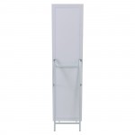 Specchio Καθρέπτης Δαπέδου Τοίχου Ξύλινος Antique White c531020