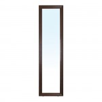 Specchio Καθρέπτης Δαπέδου Τοίχου Ξύλινος Καρυδί c531021