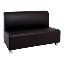 Curvo 2Θέσιος Καναπές Pu Καφέ c531031