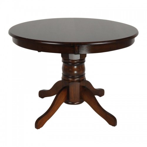 West Τραπέζι Ροτόντα Τραπεζαρίας Κουζίνας Καρυδί c531043