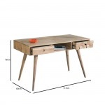 Κονσόλα Γραφείο Ξύλο Ακακία Φυσικό c531112