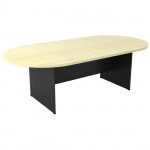 Comf Τραπέζι Οβάλ Απόχρωση Dark Grey Beech c531163