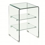 Vetro Κομοδίνο Clear 2 Ράφια Γυαλί 10mm 5mm c531178