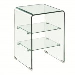 Vetro Κομοδίνο Clear 2 Ράφια Γυαλί 10mm 5mm c531178