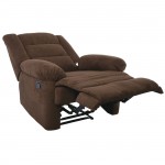 Giulia Πολυθρόνα Relax Σαλονιού Καθιστικού Ύφασμα Καφέ c531223