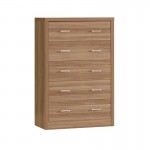 Value Συρταριέρα με 5 Συρτάρια Απόχρωση Sonoma Oak c531243