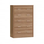 Value Συρταριέρα με 5 Συρτάρια Απόχρωση Sonoma Oak c531243