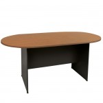 Comf Τραπέζι Οβάλ Απόχρωση Dark Grey Cherry c531257
