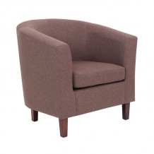 Avere Πολυθρόνα Σαλονιού Καθιστικού Ύφασμα Καφέ c531282