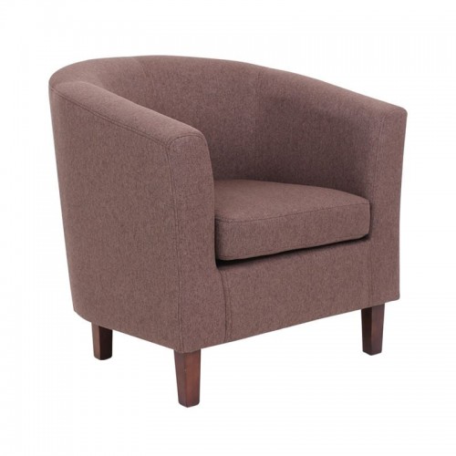 Avere Πολυθρόνα Σαλονιού Καθιστικού Ύφασμα Καφέ c531282