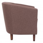 Avere Πολυθρόνα Σαλονιού Καθιστικού Ύφασμα Καφέ c531282