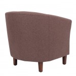 Avere Πολυθρόνα Σαλονιού Καθιστικού Ύφασμα Καφέ c531282