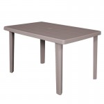 Mare Τραπέζι Dining Κήπου Βεράντας PP Απόχρωση Tortora c531307