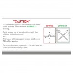 Contra Επιφάνεια Τραπεζιού τ Werzalit Απόχρωση Walnut c531325