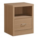 Kali Κομοδίνο με 1 Συρτάρι 1 Ράφι Απόχρωση Sonoma Oak c531417