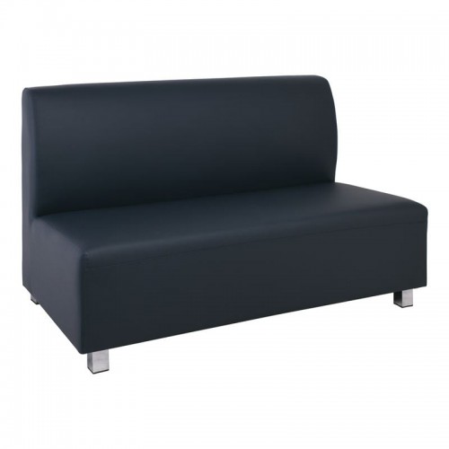 Curvo 2Θέσιος Καναπές Pu Γκρι c531511