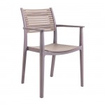 Akto Πολυθρόνα PP UV Sand Beige Tortora c531526