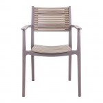 Akto Πολυθρόνα PP UV Sand Beige Tortora c531526