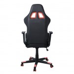 Gaming Πολυθρόνα Γραφείου Ανάκλιση Πλάτης έως 90 Pu Μαύρο Κόκκινο c531531