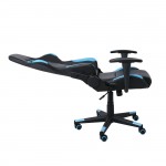 Gaming Πολυθρόνα Γραφείου Ανάκλιση Πλάτης έως 90 Pu Μαύρο Μπλε c531533