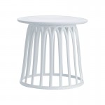 Soba Τραπεζάκι Βοηθητικό PP UV Άσπρο c531559