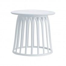 Soba Τραπεζάκι Βοηθητικό PP UV Άσπρο c531559