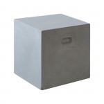 Βeton Cubic Σκαμπό Κήπου Βεράντας Cement Grey c531622