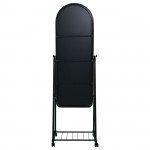 Ria Small Καθρέπτης Δαπέδου Μέταλλο Βαφή Μαύρο c531635