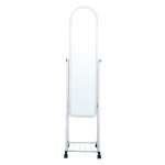 Ria Small Καθρέπτης Δαπέδου Μέταλλο Βαφή Άσπρο c531636