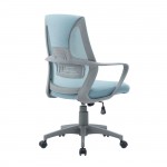 Πολυθρόνα Γραφείου Mesh Γκρι Μπλε c531651